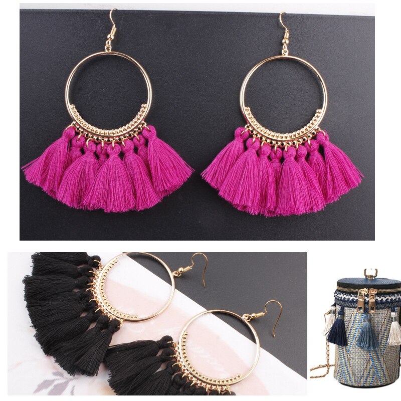 Anneau suspendu gland frange pendentif | 100 pièces, bricolage, petits glands garniture vêtements rideau décoratif boucles d'oreilles composants de bijoux