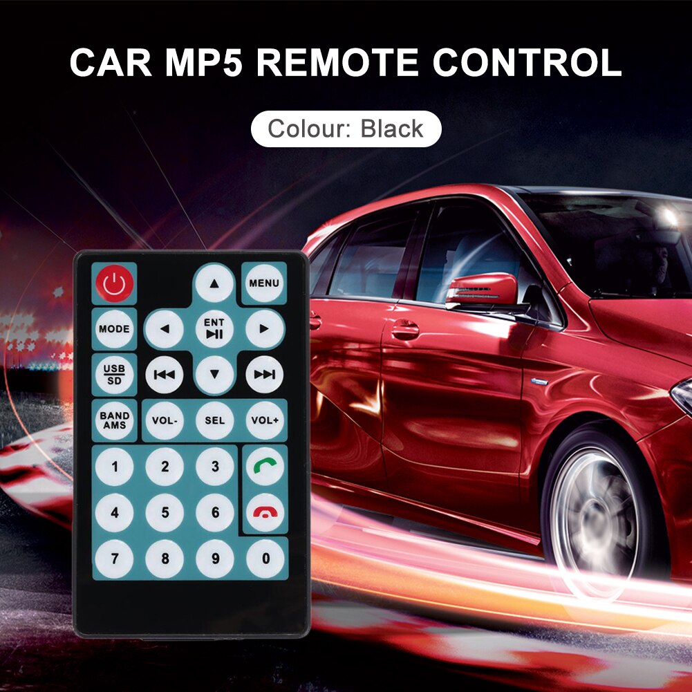 Car MP5 Intelligent Remote Control Simple Convenient Copy Operation 27 Buttons Switch Simple Convenient Copy Operation