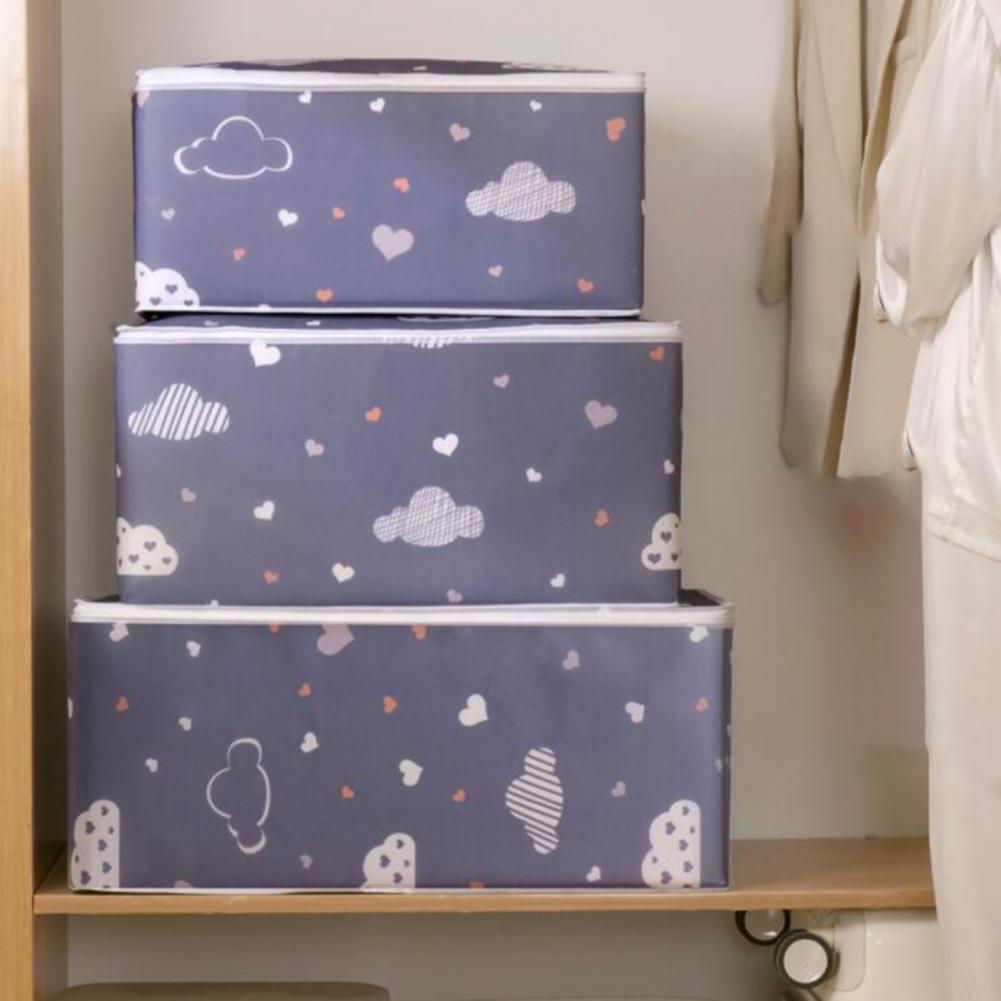 Quilt Storage Bag Foldable Clothes Organizer Waterproof Closet Organizer Pillow Blanket Quilt Storage Box organizador armario