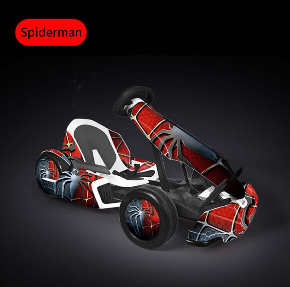 Kart Sticker Scooter Stickers Voor Xiaomi Ninebot Pro Balans Elektrische Scooter Accessoires Scooter Sticker: Spiderman