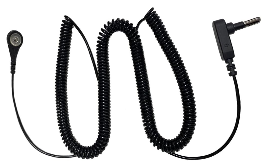 Earthing Cord / Socket Adapter / Rod / Bracelet for Grounding Sheet / Earthing Pillowcase/ Grounded Mat: WHITE