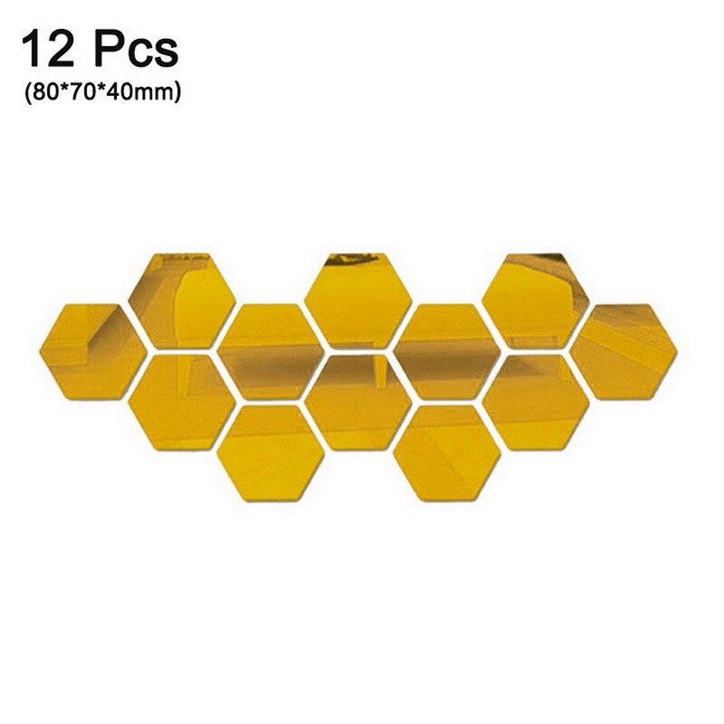DIY pióro pióropusz 3D lustro naklejka ścienna do sztuka do salonu winyl do wystroju wnętrz naklejka naklejka akrylowa Mural tapeta z dekorem: B-gold 8x7x4cm