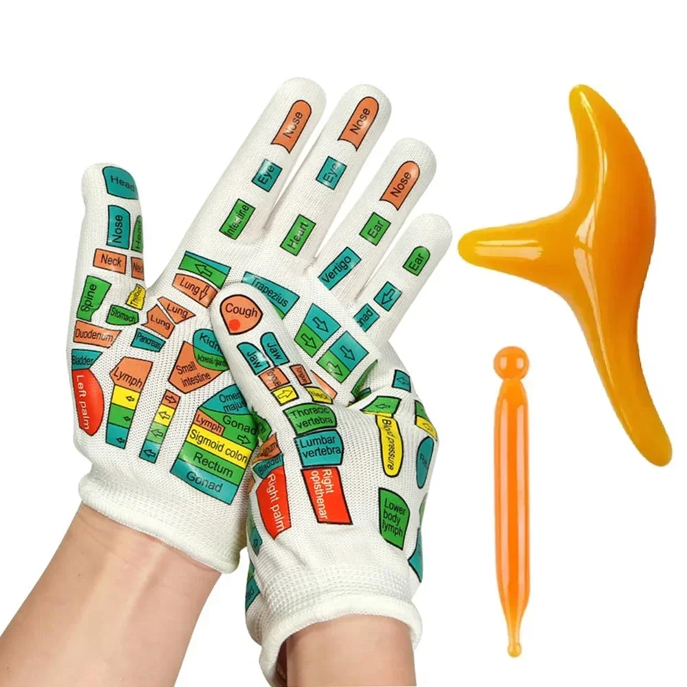 1 einstellen Socken Akupressur Fußpflege Massage Lindern Müde Füße Massagegerät Reflexzonenmassage Socken Fuß Akupunkturpunkt Massage Werkzeug Physiotherapie: Blau