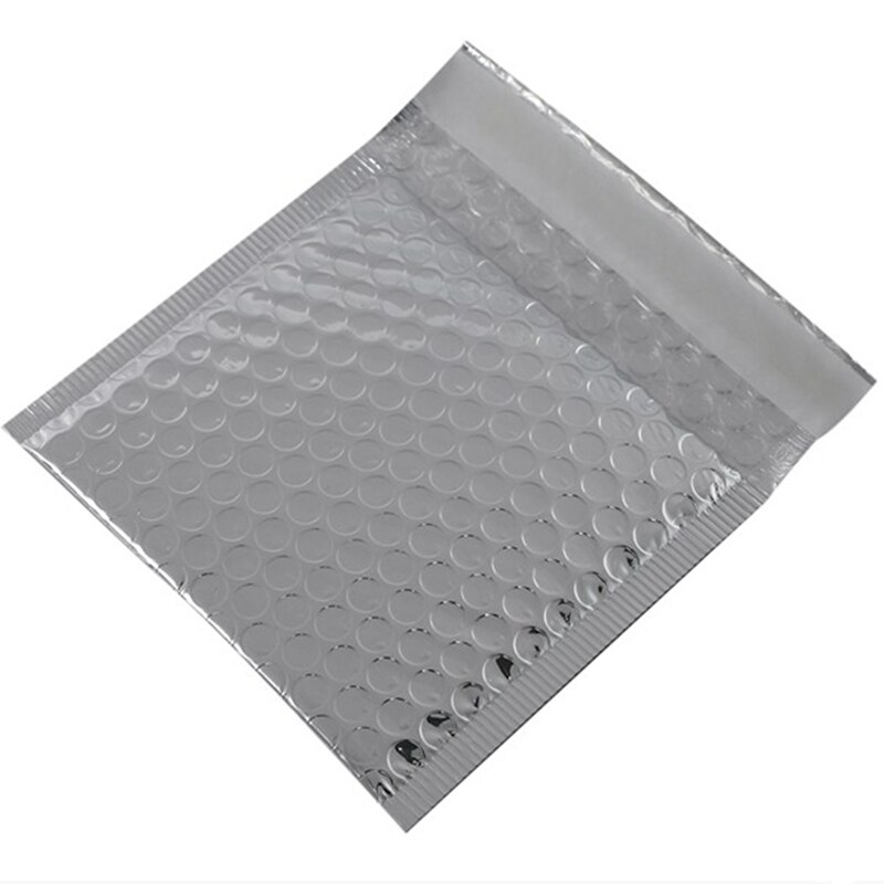 Novel-Bubble Mailing Bags Silver Bubble Mailers Padded Envelopes Multi Function Packaging Metallic Bags