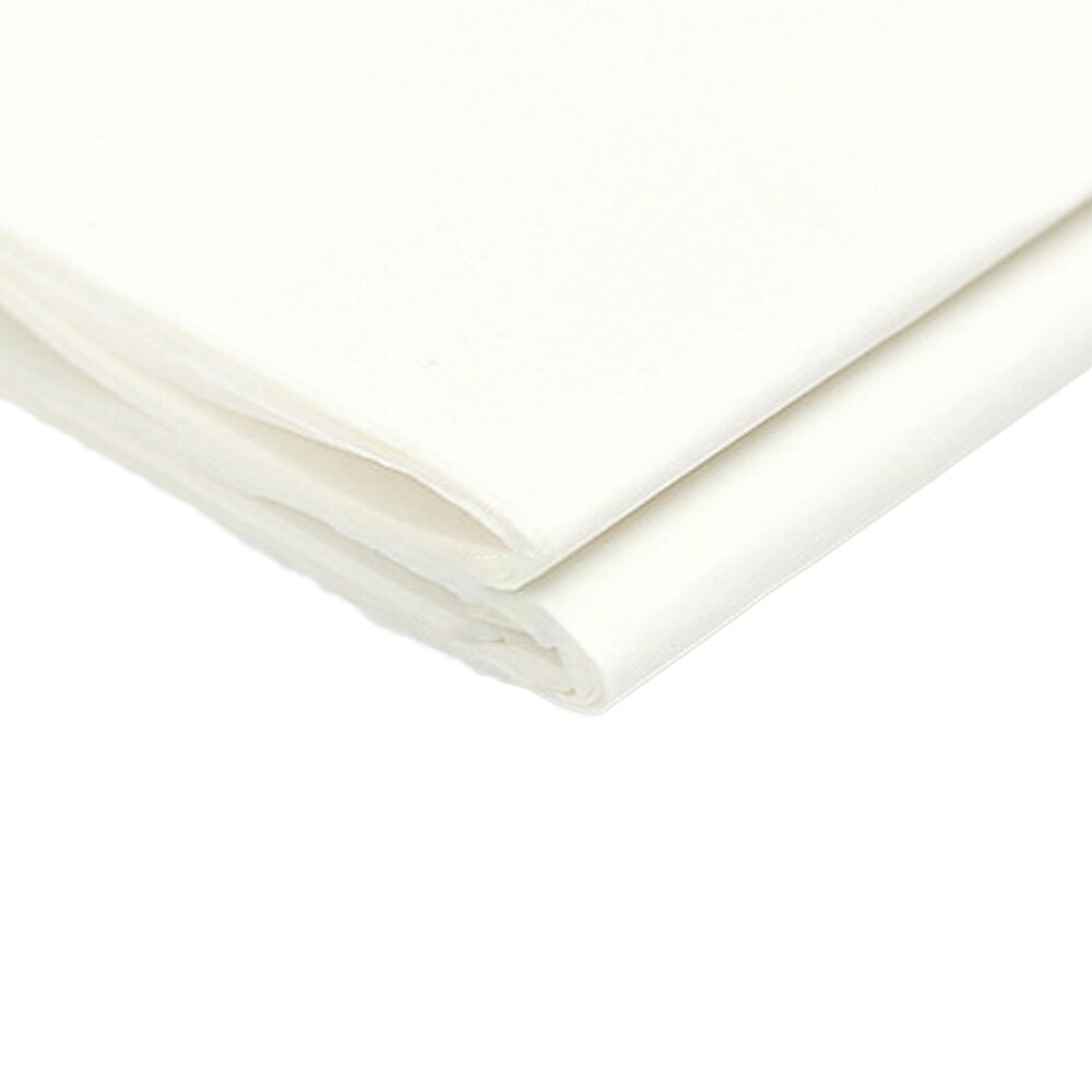 10pcs Decorative Origami Crinkled Crepe Paper Craft Diy Flower Make Wrapping Fold Scrapbooking Party Backdrop Decoration: White