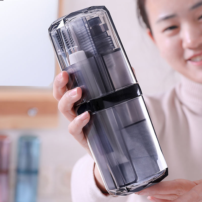 Travel Portable Sets Toothbrush Cup Tumblers Holder PP Gargle Cups Unisex Business Toothpaste Tooth Brush Towel Accessories