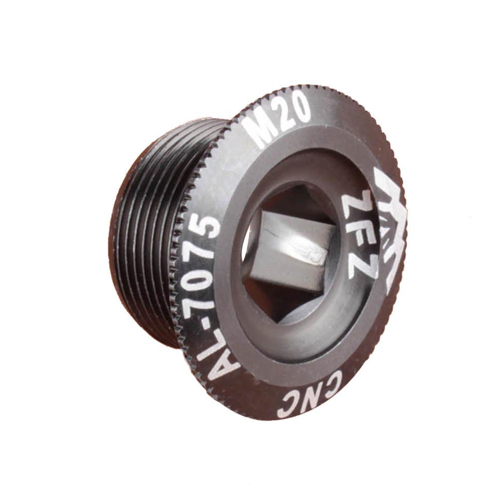 M20 M18 M15 Crank Cover Crank Screw Cap MTB Crankset Crank Cover Aluminum BMX Road Bike Fitting Bicycle Parts: M20 Titanium