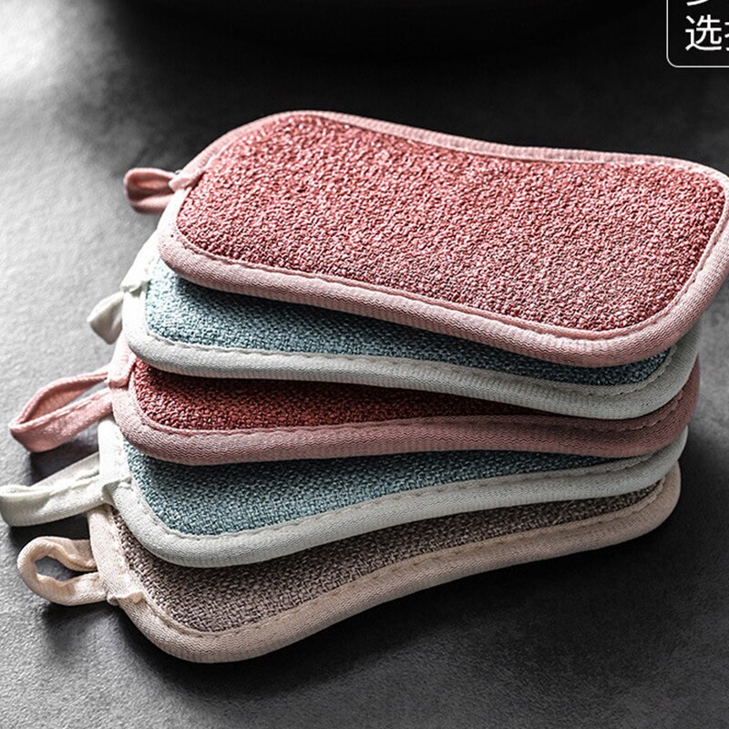 Household Magic Sponge For Moving Kitchen Accessories Bathroom Cleaning scourer pan brush Scouring Pad