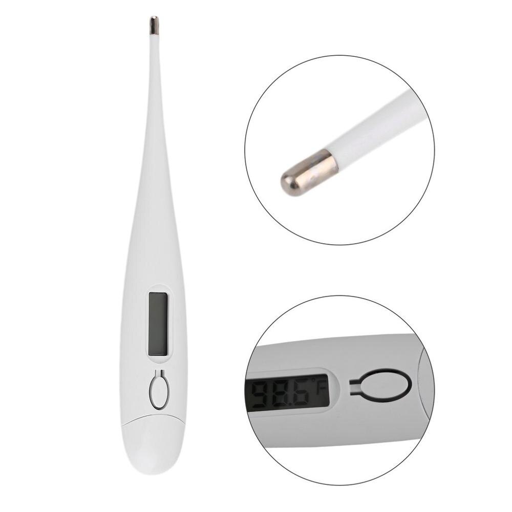 Wit Digitale Elektronische Thermometer Lcd Huis & Baby Lichaamstemperatuur Kind Volwassen Huishoudelijke Temperatuurmeter