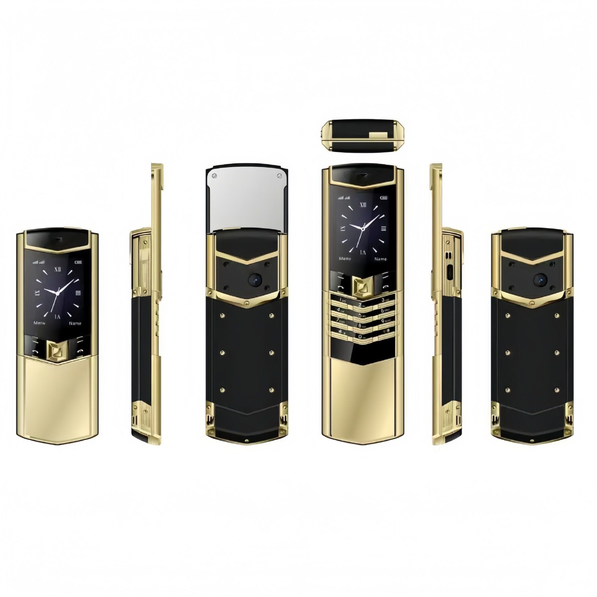 V888 Profi Schieberegler-handys,  mt6261 gsm-fähige handys 2g 2.0 zoll bildschirmdiagonale, Dual-sim- und Dual-bereithalten-funktion  mp3/mp4 fm bluetooth-funktion. klassisches mobiltelefon.