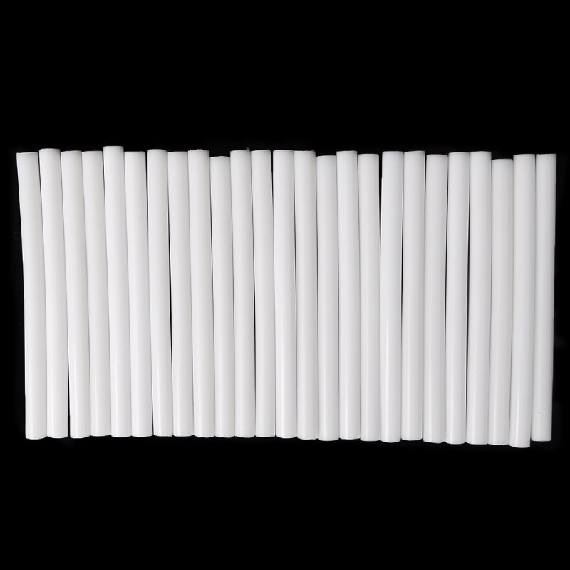 Pegamento de fusión en , herramienta de reparación de juguetes artesanales, alta viscosidad, blanco, 7mm, 25 uds.