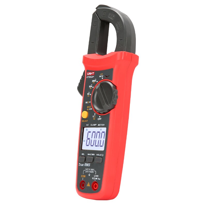 UNI-T UT202A+ 600A digital clamp meter AC Voltage Capacitance Resistance Tester True RMS digital clamp meter