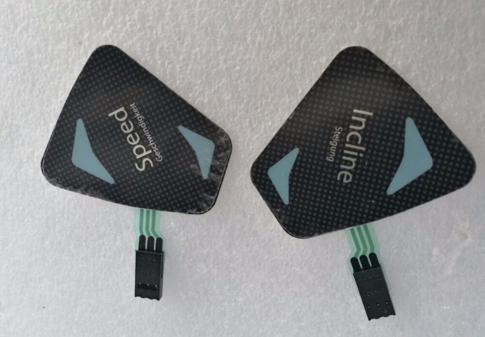 Overlay keypad,Overlay keypad for JOHSON T7000 pro tread,Lift keypad, speed keypad , pair