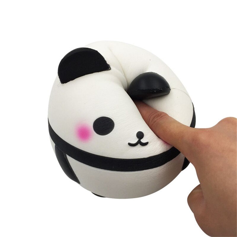 Blanda suave Panda juguetes kawaii squishies lento aumento estrés relevista de ventilación pelota antiestrés juguete para niños y adultos,