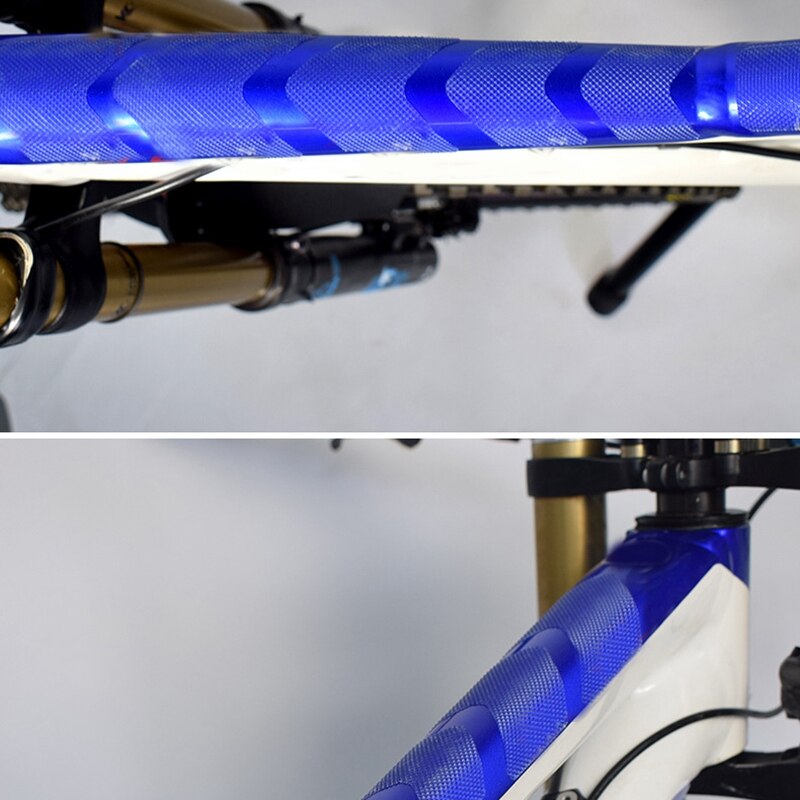 Kit de protección de armazón para bicicleta de montaña, pegatinas para bicicleta, película de protección de pintura