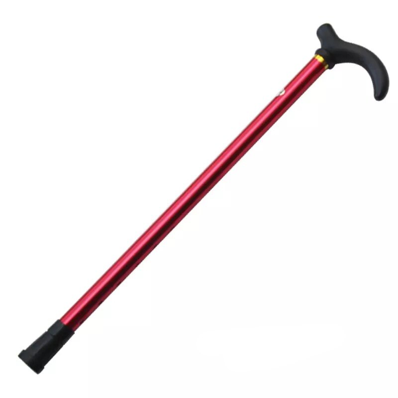 JayCreer Adjustable Telescopic Cane - Lightweight Walking Stick for Men And Women: Red