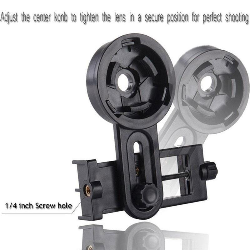 Supporto universale per adattatore per telefono staffa binoculare monoculare Clip telescopio R9L6