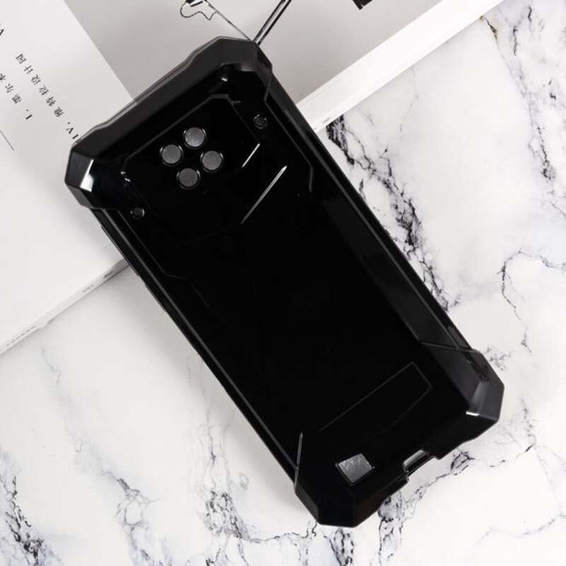 Für Doogee S88 Plus Pro 6.3 &quot;S88Pro S88Plus Zurück Ring Halter Halterung TPU Weiche Silikon SmartPhone Fall Abdeckung: S88 Pro / Ring Case Black