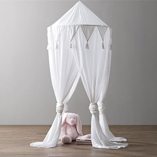 Children Baby Mosquito Net Dome Bed Mantle Canopy Bed Cover Mosquito Net Bedding Round Cotton Mosquito Net