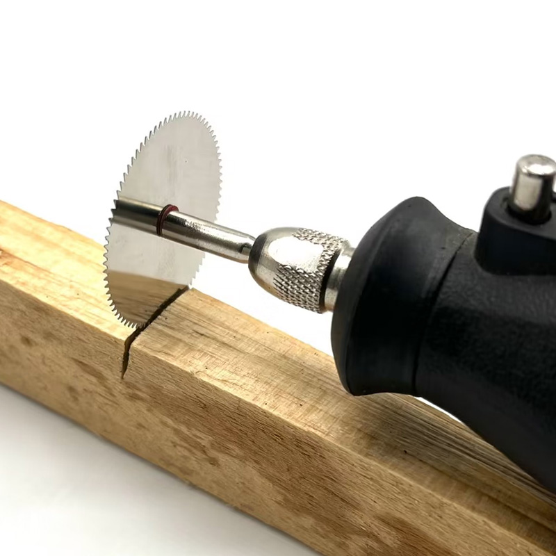 Mini hoja de sierra Circular, disco de corte eléctrico, herramienta rotativa para cortador de Metal Dremel, herramienta eléctrica, discos de corte de madera, 6 uds.