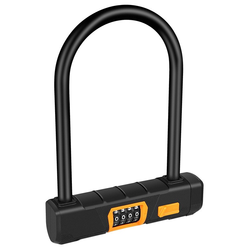 U-Shaped Anti-Theft Lock Battery Car Lock Password Lock Mountain Bike Lock Bicycle Lock Riding Equipment