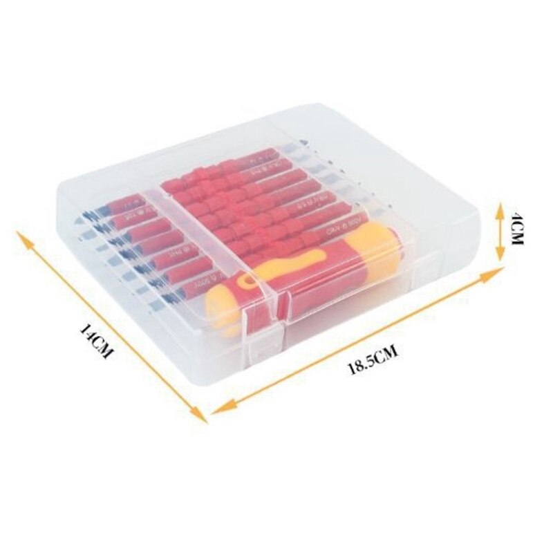 Insulated Screwdriver Set 8 Pieces Electrician Electrician Hand Tools Multifunctional Opening Repair Precision Tool Set