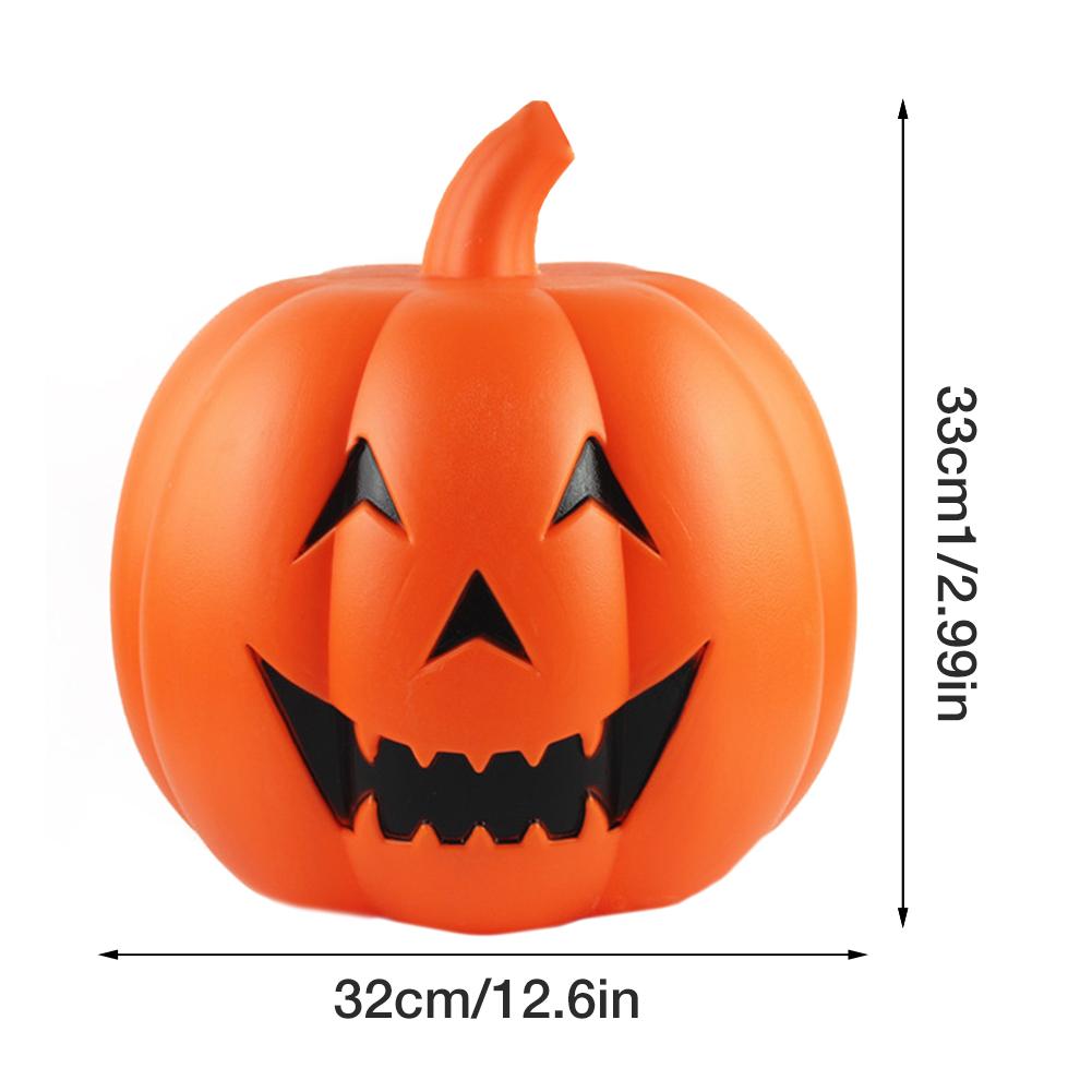 Halloween Kürbis Licht Intelligente Stimme-aktiviert Leuchtenden Kürbis Laterne Lampe Halloween Party Dekoration Ornamente Requisiten