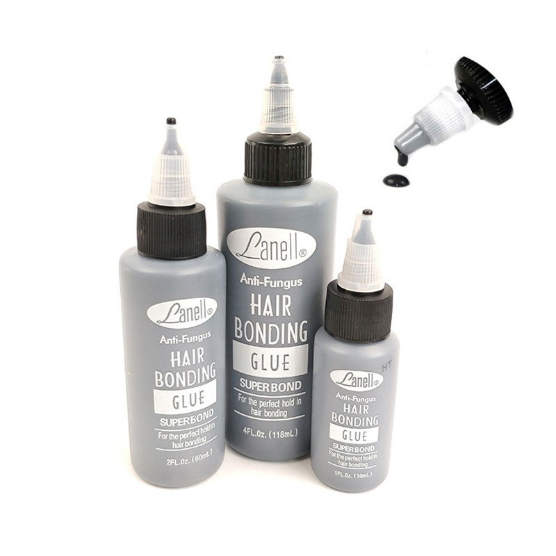 Wimpernkleber 60 ml Haareinschlagkleber Verbindung-Kleber Toupetkleber Kleber Falsche Wimpern Perückenkleber Haarverlängerung Unsichtbare Bindung