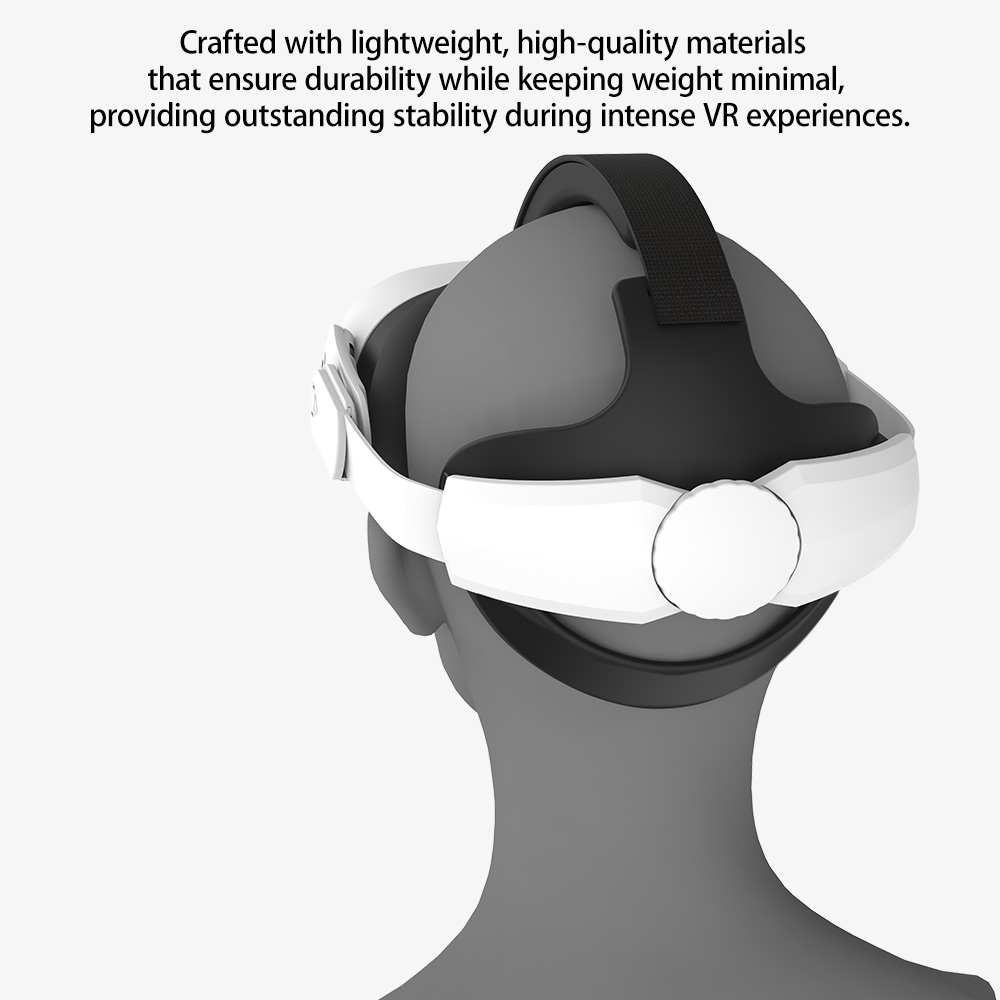 til oppdrag 3s vr spilling elite hodestropp med komfortabelt ansiktsgrensesnittbrakett til meta oppdrag 3s vr-tilbehør