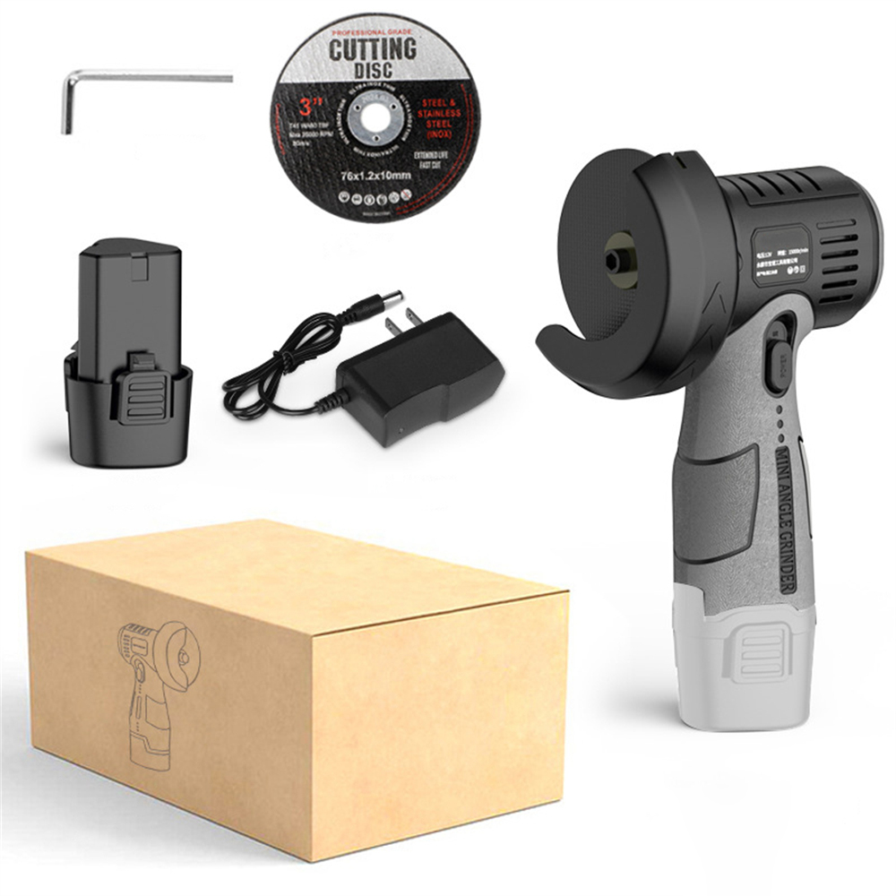 Minivinkelslip mini uppladdningsbar skärmaskin för hushåll polermaskin elektrisk handslip polering: 32 st