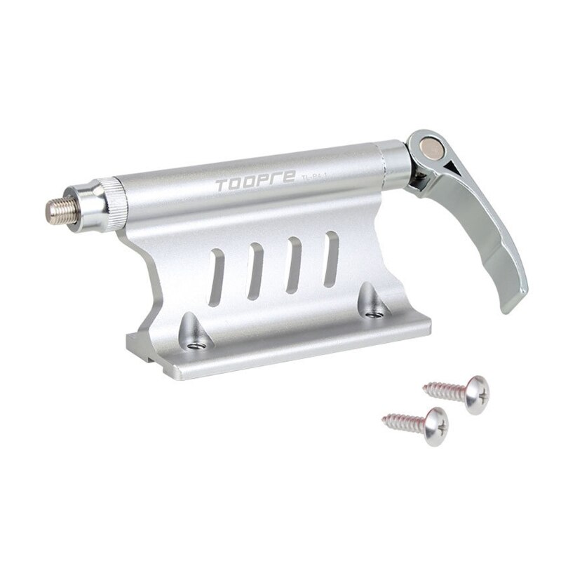 Bicycle and Car Roof Rack, Quick Release Alloy Roof Rack, Stable Lock Bracket, Truck Mounting Block: Silver