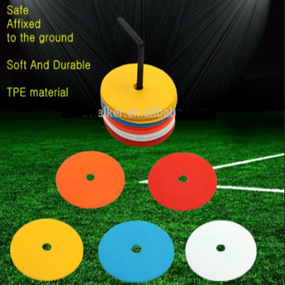 Fabrik 15,5 cm TPE flach Kegel fußball fußball kegel kunststoff marker disc kegel trompete pad