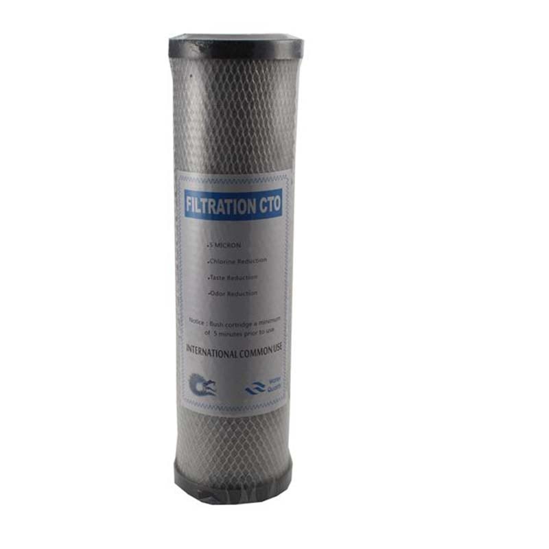 10 "(25.4mm) Carbon Blok Water Filter Cartridge Homebrew Water Filtering Apparatuur