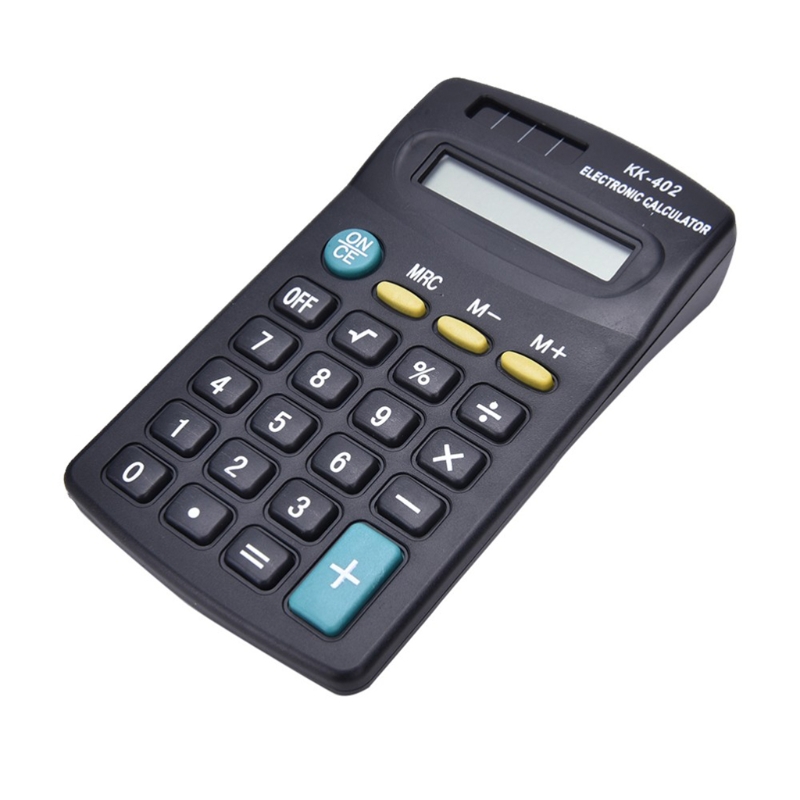 8 Digits Standard Electronic Calculators Portable Battery Powered Calculator