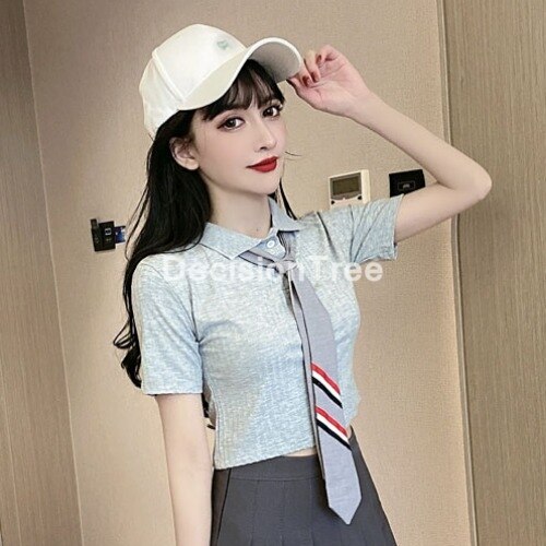 2022 jk uniform short sleeve japanese school uniforms for girls sailor pleated skirt jk sets uniform school students clothes: color1 top / L