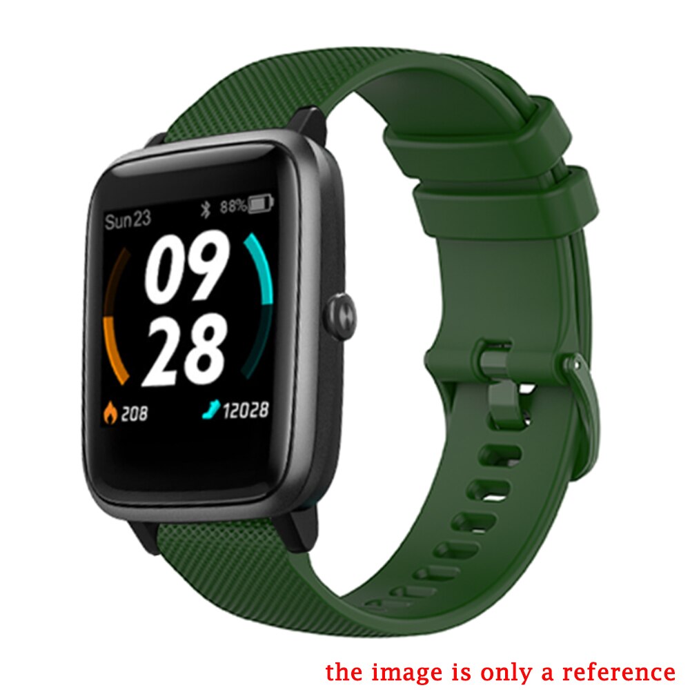 silicone wrist band for Umidigi Uwatch3 GPS smart watch accessories replacement strap for Umidigi Ufit/Uwatch GT bracelet loop