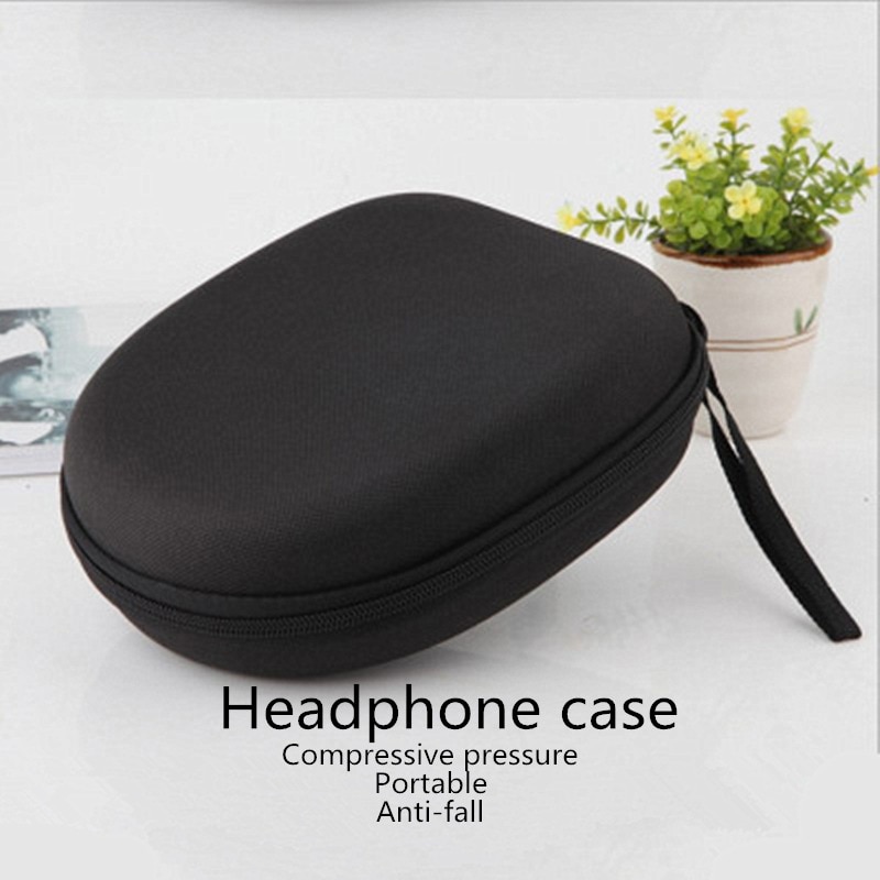 Large Headphone Case Storage Shockproof Headest Bag Universal Earphones Hard shell Bluetooth Earphone EVA Protection Case