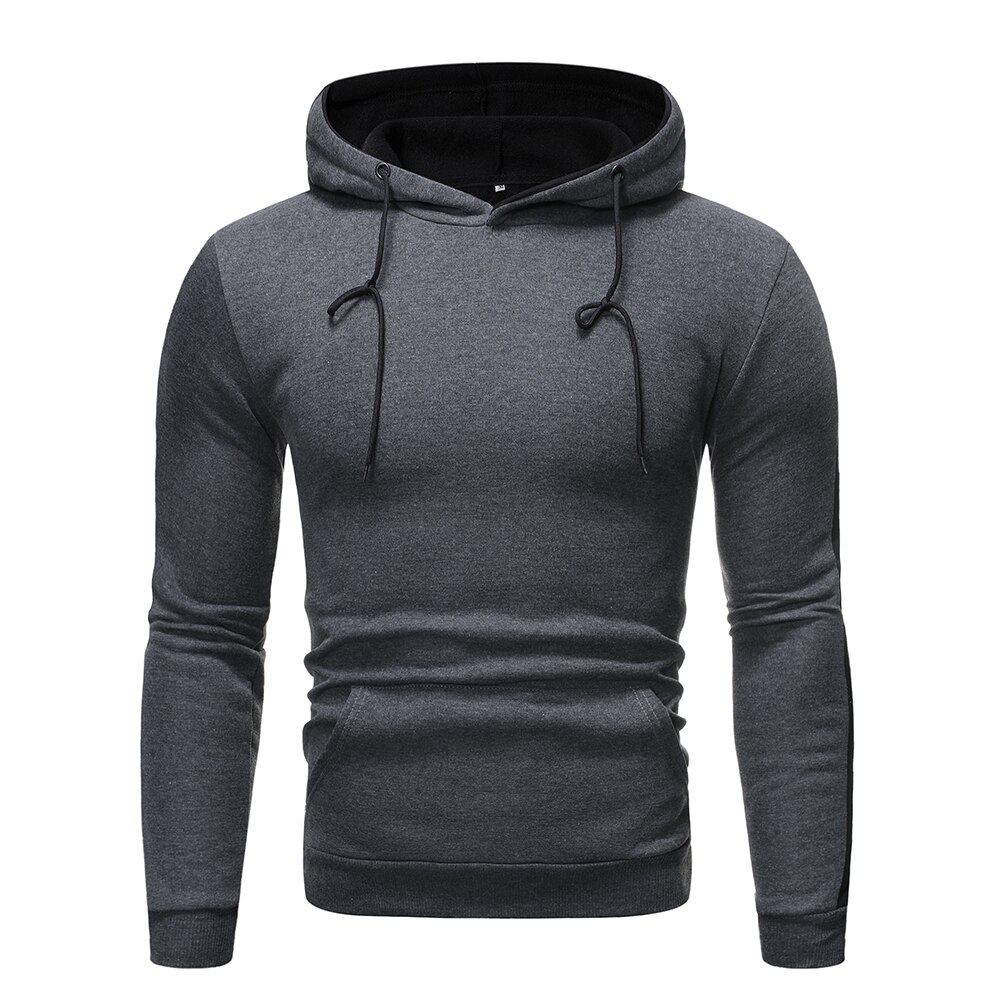 Felpe con cappuccio larghe Casual da uomo blu nero grigio sport traspirante Top