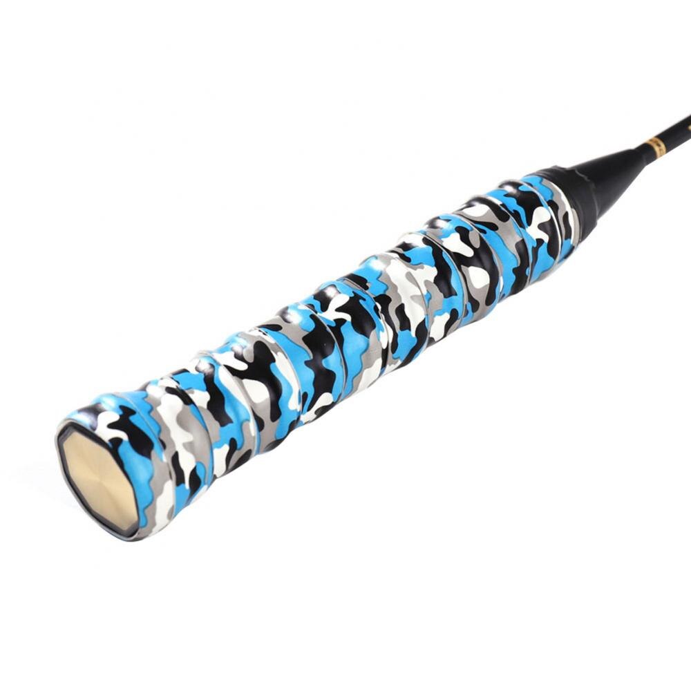 Camouflage Anti-Slip Tennis Badminton Squash Bal Racket Handvat Cover Strip Бадминтон Ракетка Для Бадминтона Badminton Grip: Camouflage Blue