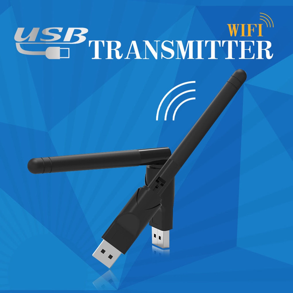 Usb Wifi Adapter Antenne 150Mbps Wi-fi Adapter Card Wifi Adapter Ethernet Wifi Dongle RT5370 Gratis Driver Voor Pc desktop Laptop