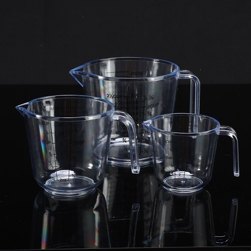 150/300/600ml Clear Measuring Cup Food Grade Material Water Milk Egg Yolk Container Measuring Cup Tools Measurement Kitchen