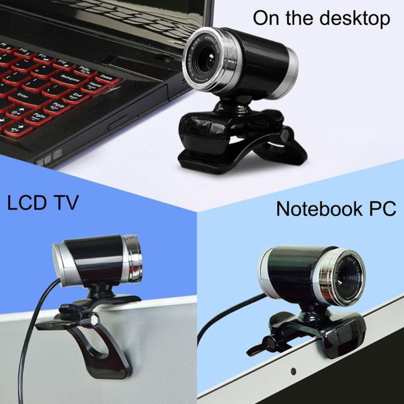 USB HD Webcam Web Cam Camera for PC Laptop Desktop Computer Notebook Accessories 83XB