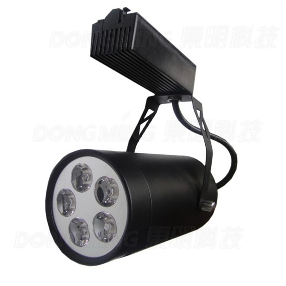 4 stks/partij 5 w spoor licht led spotlight Wit/Zwart 500LM 110 V 220 V aluminium rail led track lamp winkel woondecoratie
