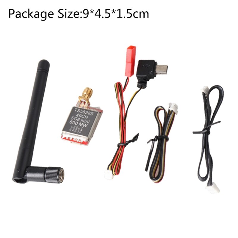 TS5828S Micro 5Gb 600Mw 40CH Fpv Zender Kabel Antenne Voor Rc Drone Quadcopter Accessoires Onderdelen