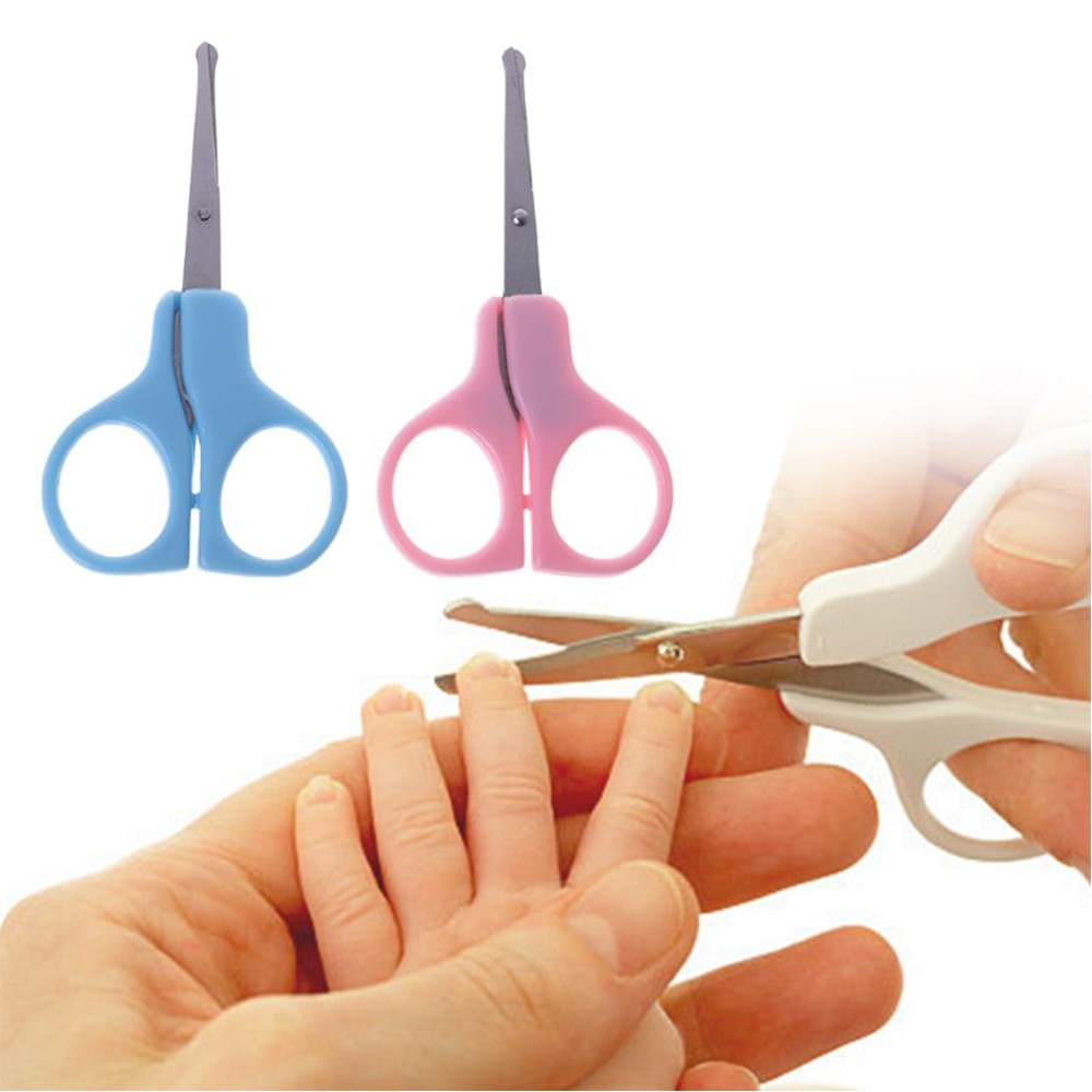 1 pc Rvs Veiligheid Nagelknipper Schaar Manicure Cutter Voor Pasgeboren Baby Handig Veilig Nail Manicure Tool Baby Care