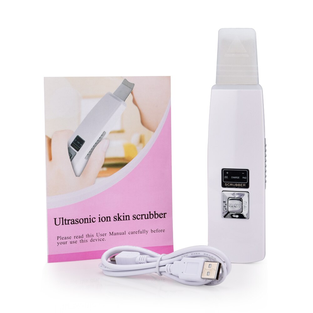 Limpiador Facial recargable por ultrasonidos USB para la piel, limpiador Facial, eliminación de puntos negros, Herramientas de limpieza exfoliante de poros