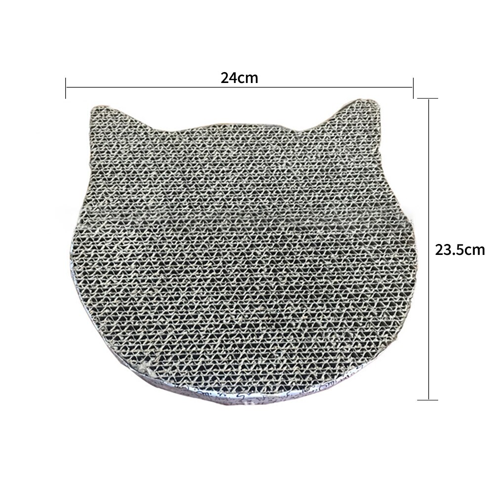 Cat and cat scratching post, pet toys, corrugated cat scratching post, nail scratcher, mat