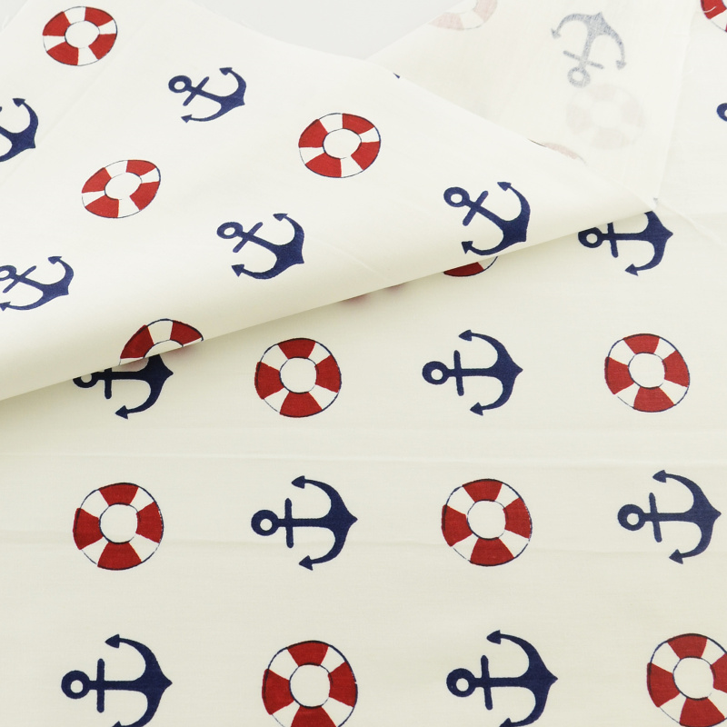 arrivals 50cmx160cm/piece ocean theme patterns cotton fabric tilda tecido for bedding clothing quilting patchwork