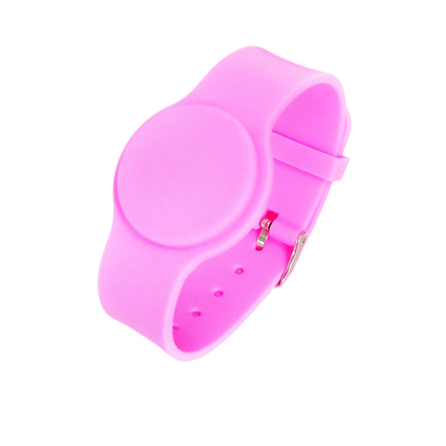 1Pcs 13.56MHz Adjustable RFID Waterproof Soft Wristband Silicone Bracelets NFC Smart S50 1K IC Key Keyfob Card
