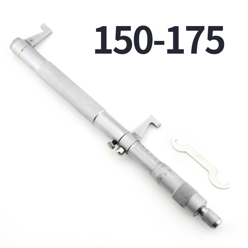 Indvendig mikrometer indvendig diameter måleværktøj skrue hårdmetal måler høj præcision metrisk indvendig diameter måler måleværktøj: 150-175mm indeni